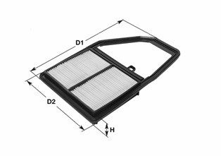 CLEAN FILTERS Ilmansuodatin MA3110